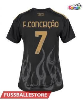 Günstige Juventus Francisco Conceicao #7 3rd trikot Damen 2026-27 Kurzarm